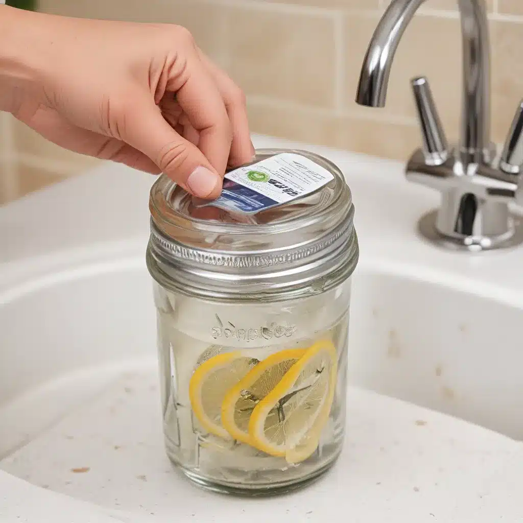 DIY Garbage Disposal Freshener