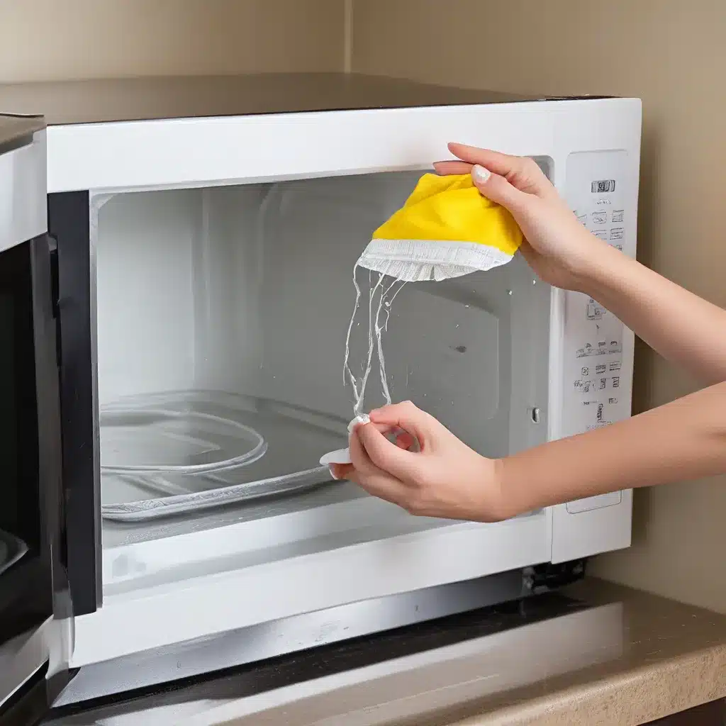 DIY Microwave Cleaner