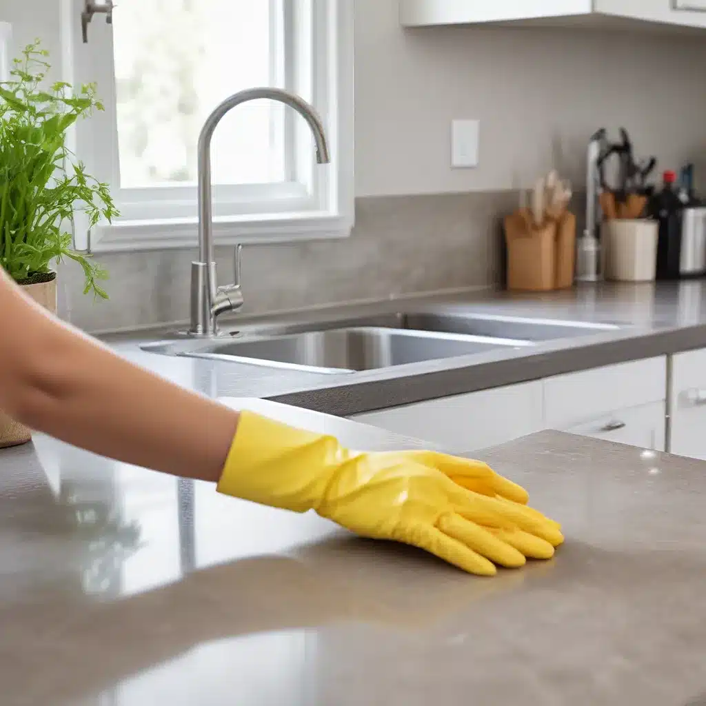 Disinfect Kitchen Surfaces Safely