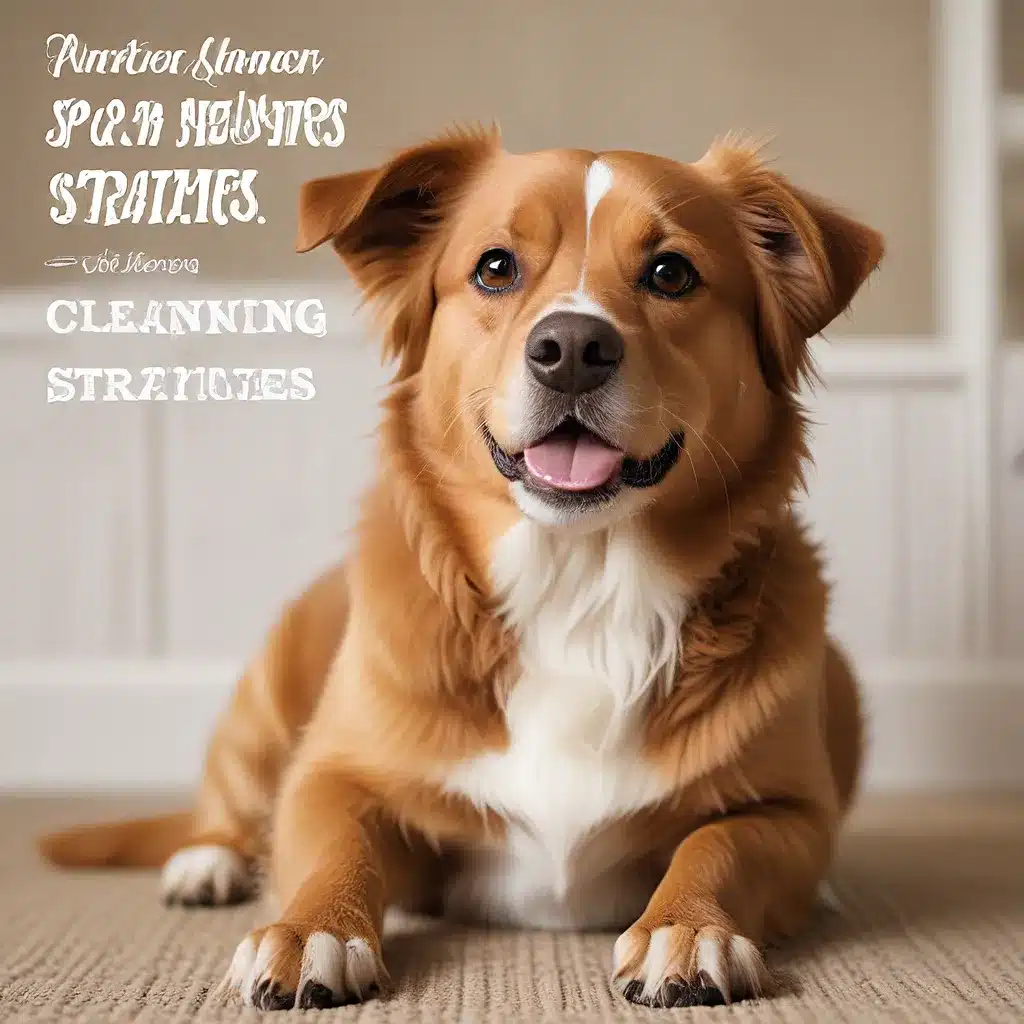 Embrace the Pets, Embrace the Dirt: Our Cleaning Strategies