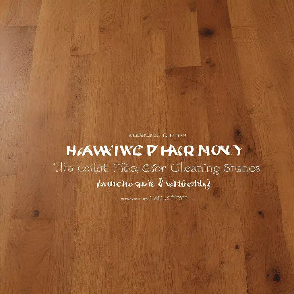 Hardwood Harmony: The Complete Guide to Flawless Floor Cleaning