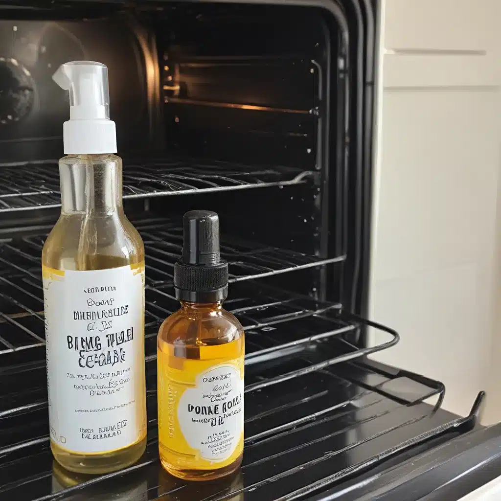 Homemade Oven Cleaner Spray with Essential Oils