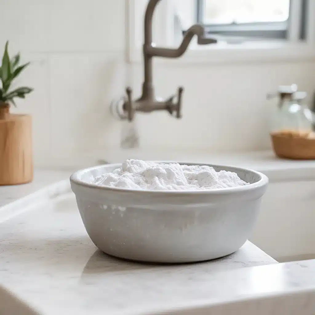 Keep Your Sink Shiny with Baking Soda: DIY Cleaning Scrubs