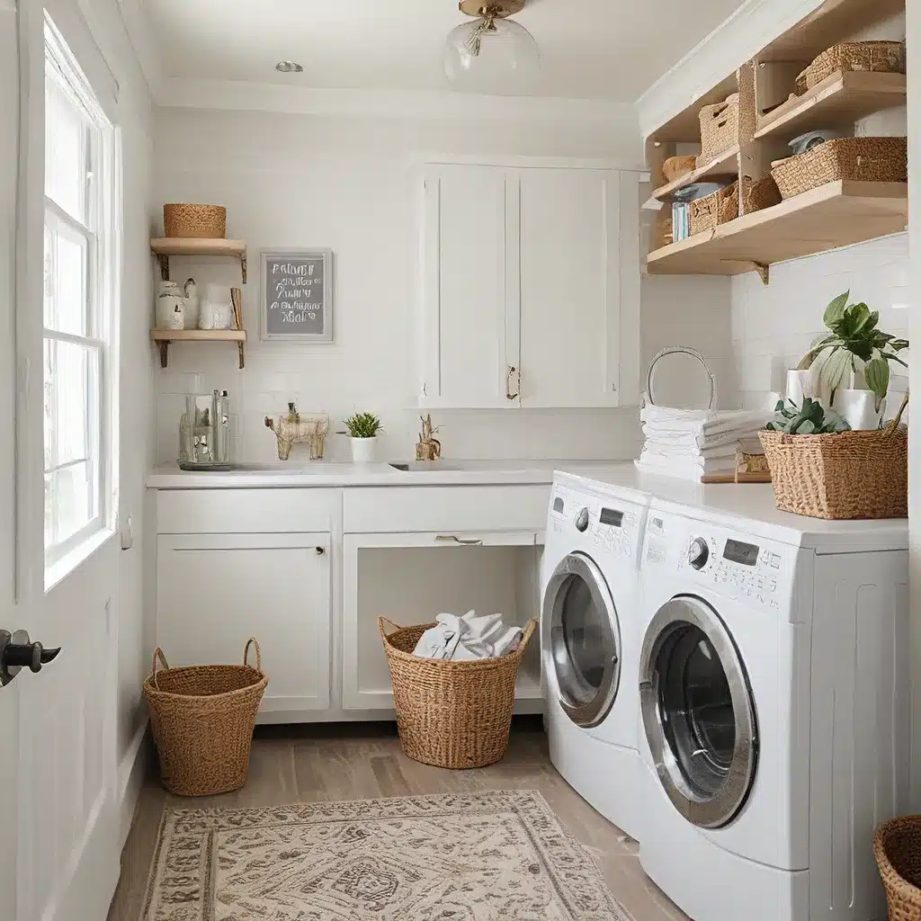 Laundry Room Revival: Cleaning and Organizing for Efficiency