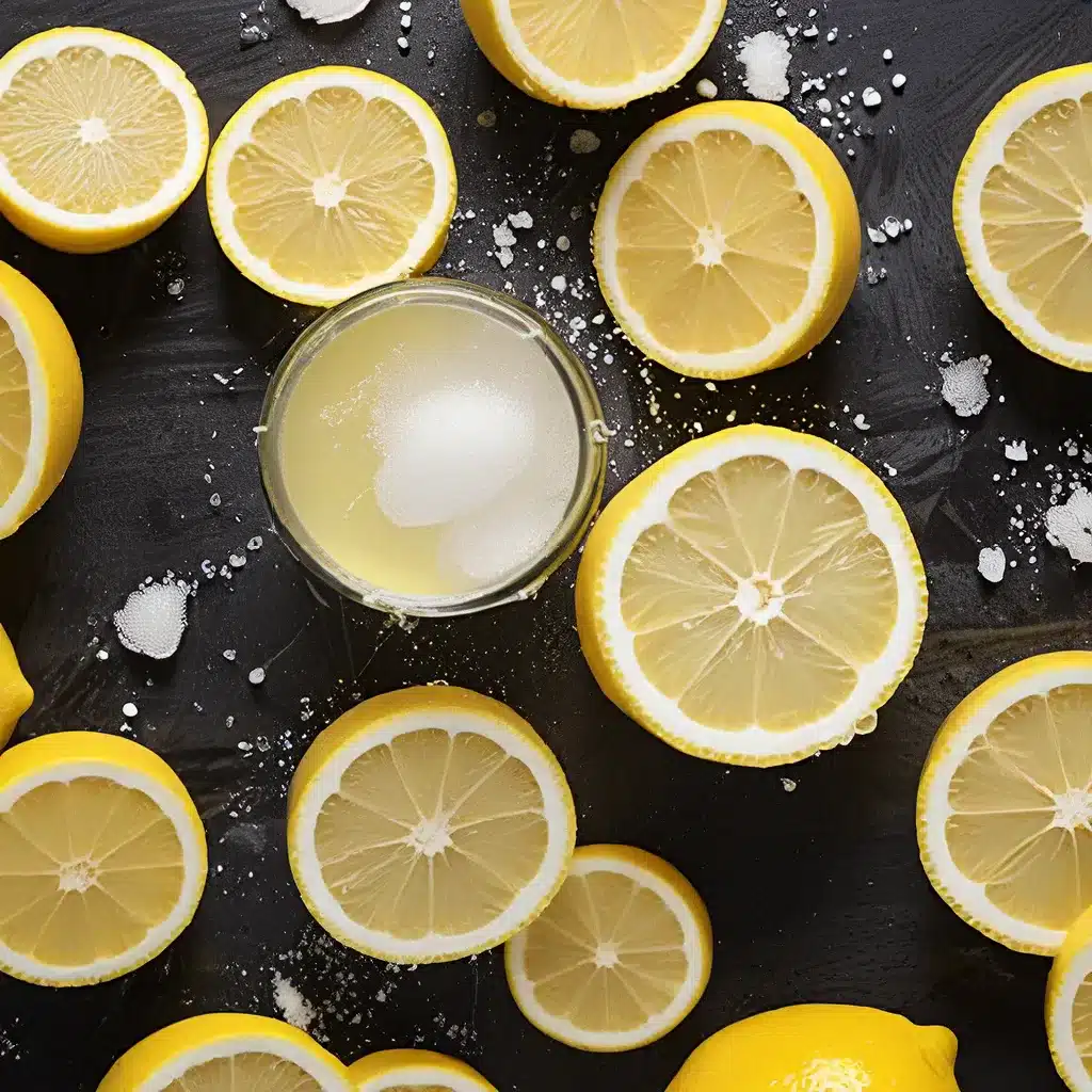 Lemon Juice And Salt – A Fruity Cleaner