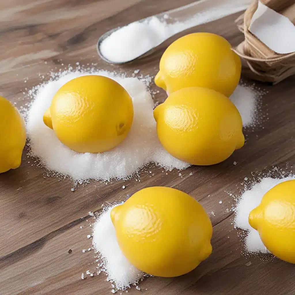 Lemon Juice and Salt – A Powerhouse Cleaning Combo