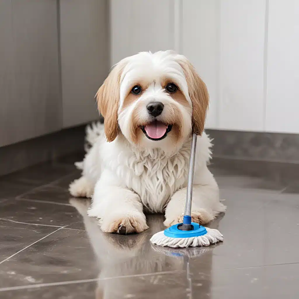 Mop Floors the Right Way with Pets