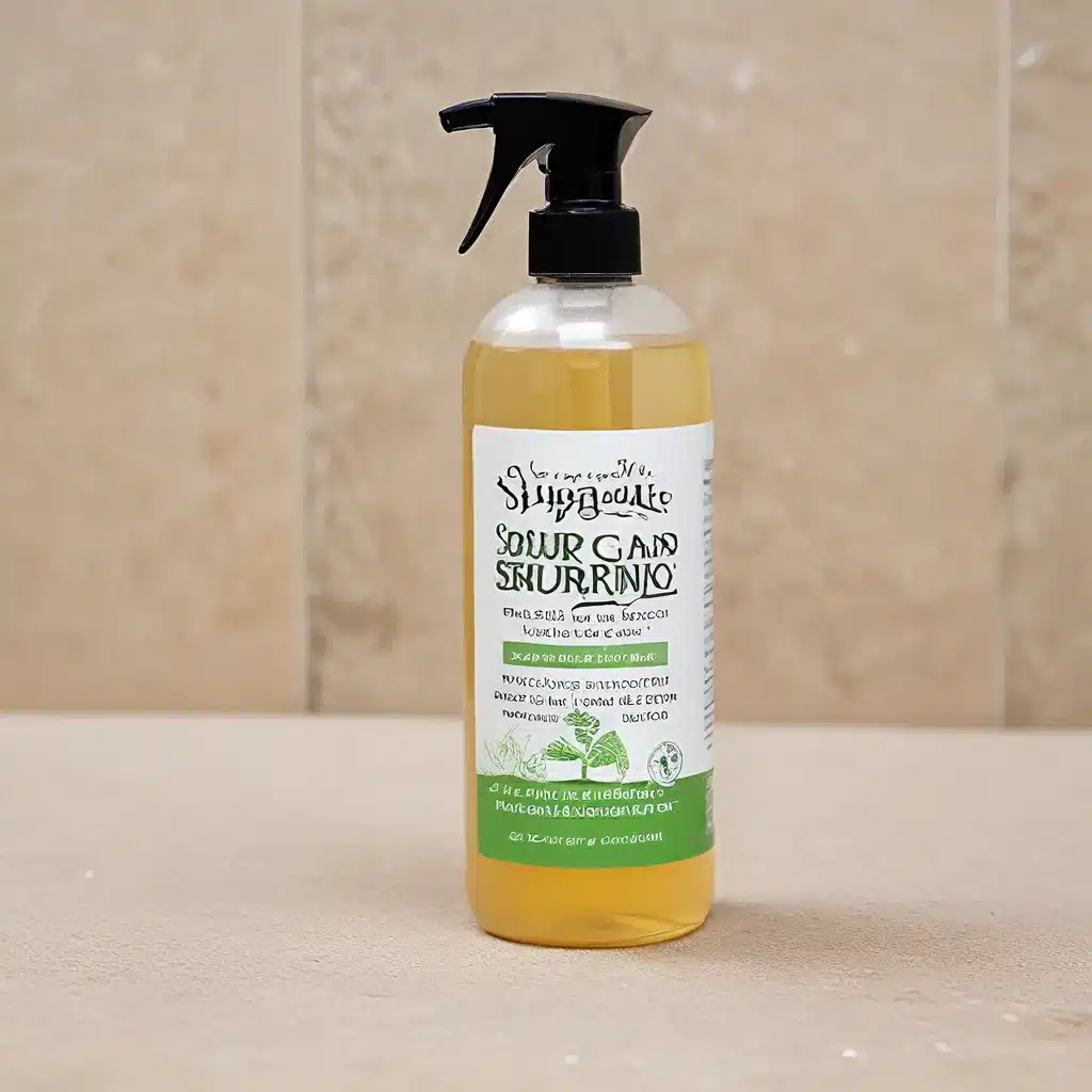 No More Scrubbing – Natural Soap Scum Remover