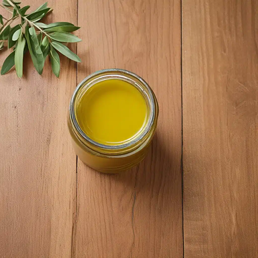 Olive Oil Wood Polish for Gleaming Furniture