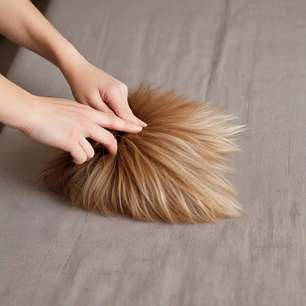 Remove Pet Hair from Fabrics Easily