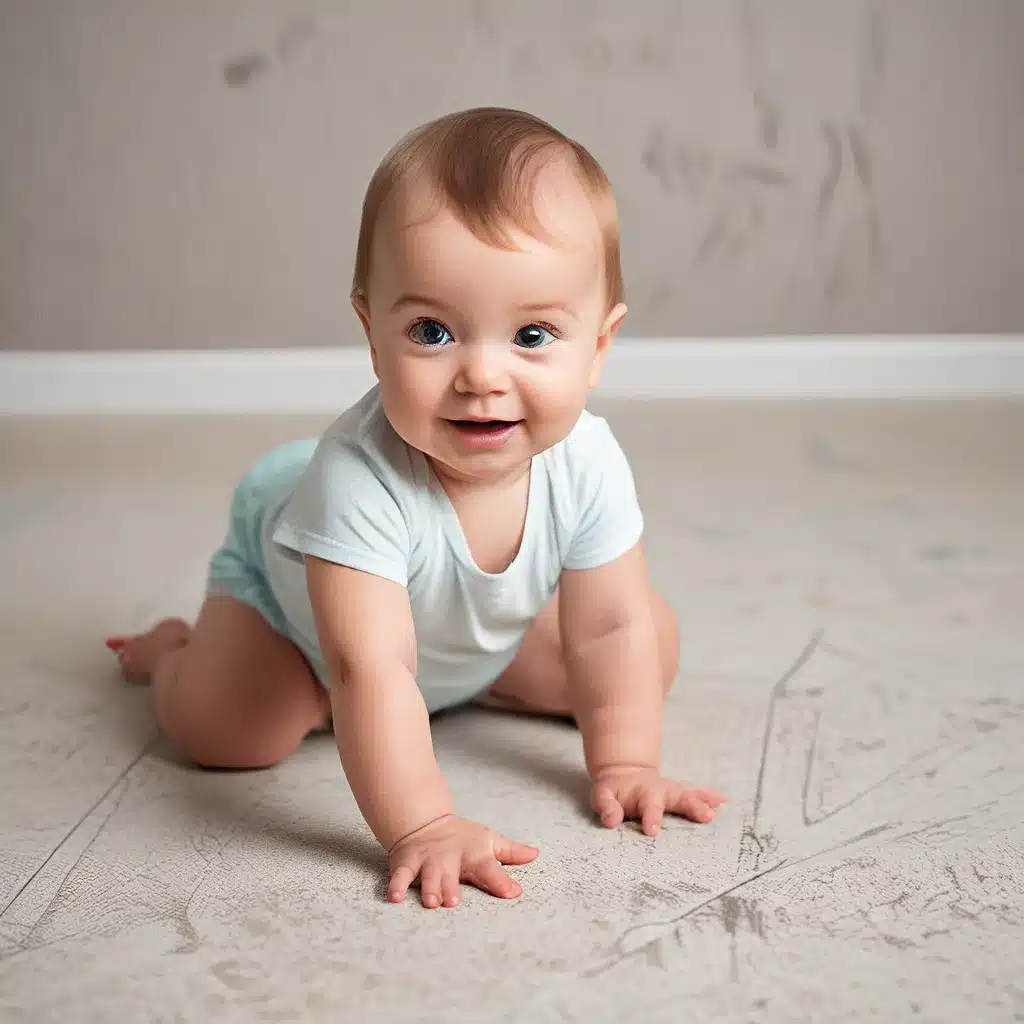 Safe, Sanitized Surfaces for Crawling Babies