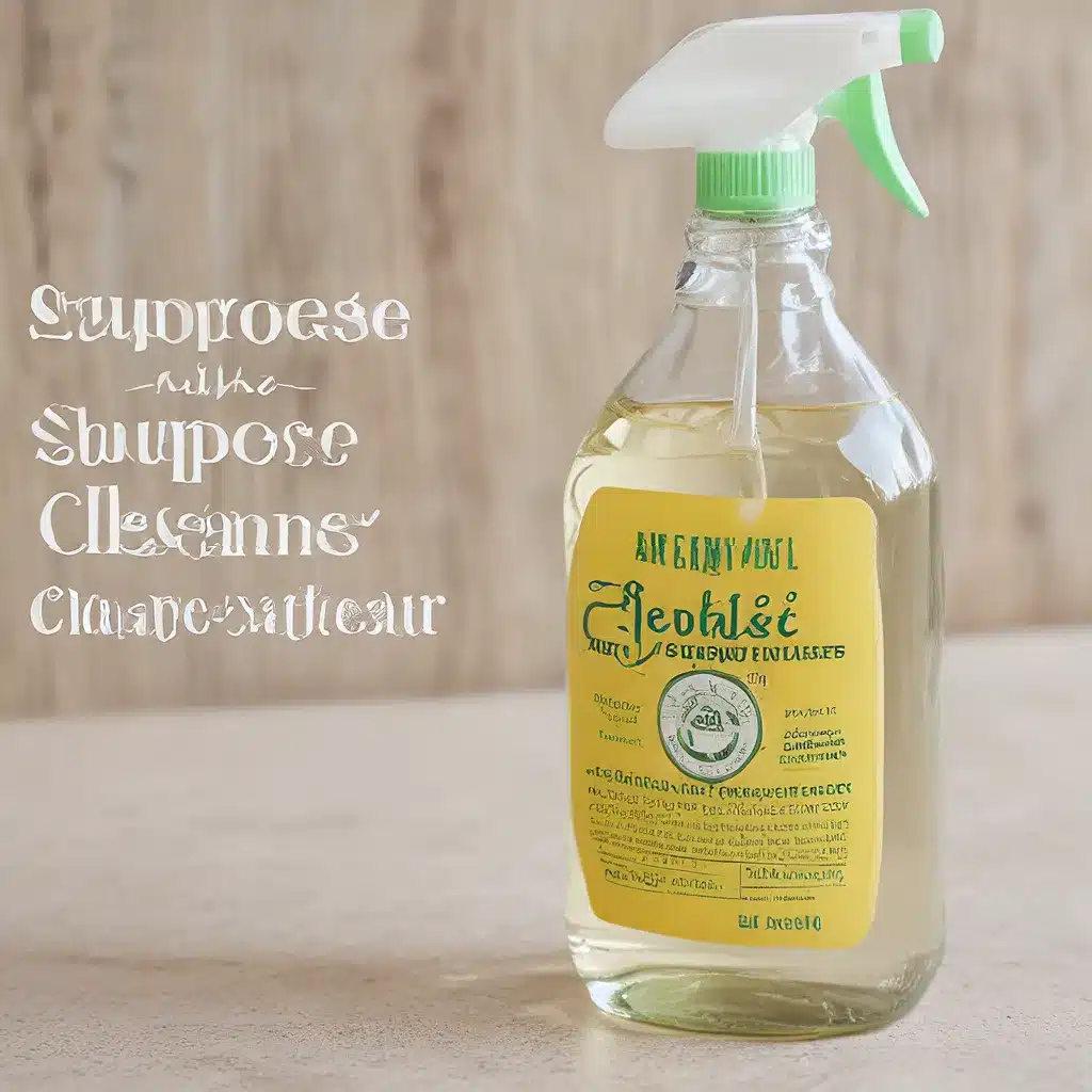 Skip the Storebought – Make Your Own All-Purpose Cleaner