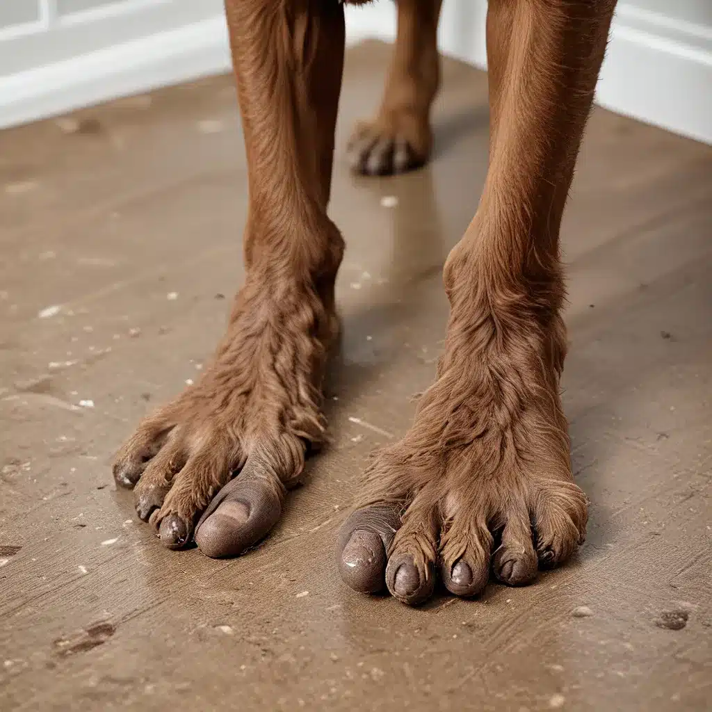 Spotless Floors Even With Muddy Paws