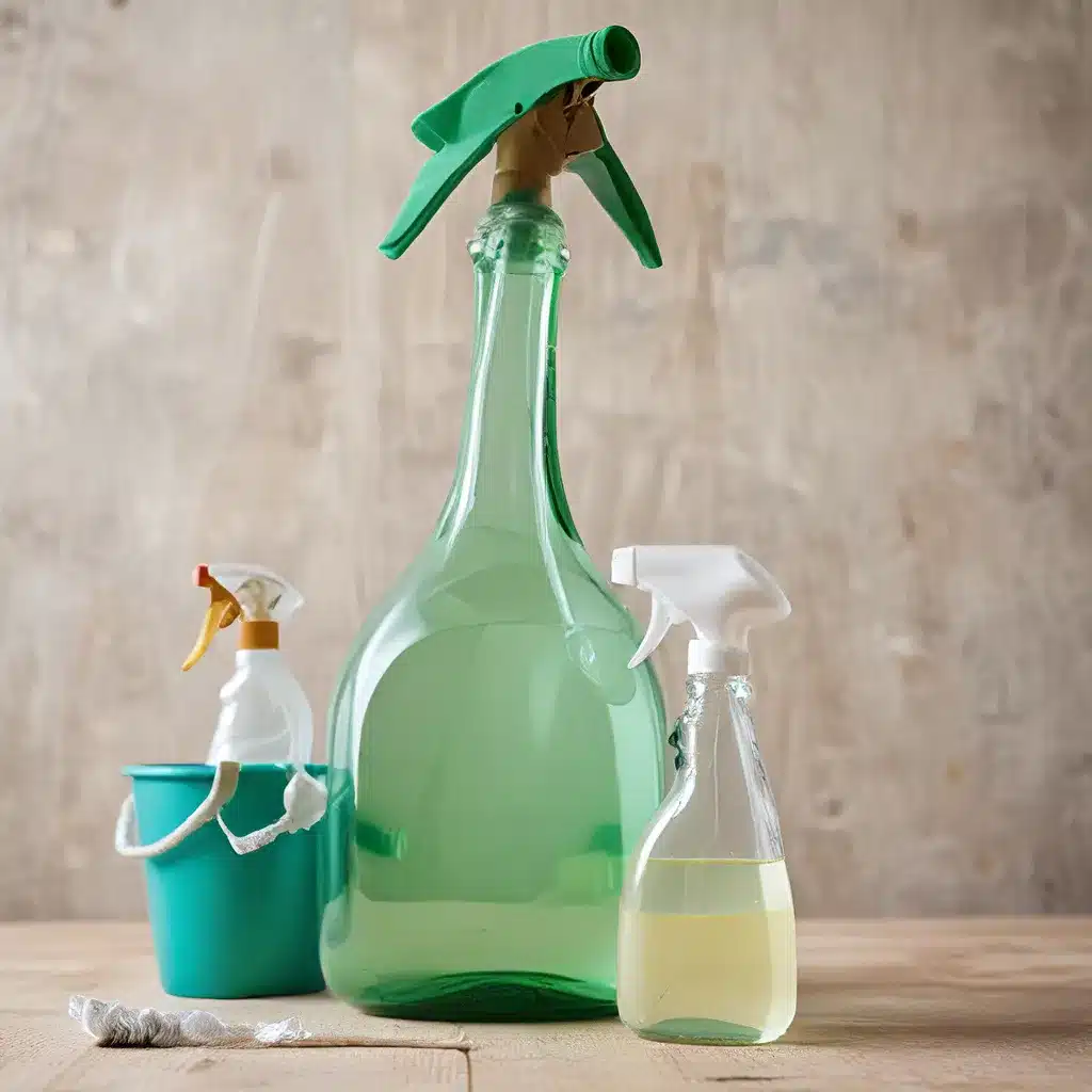 Upcycle and Reuse for Sustainable Cleaning Supplies